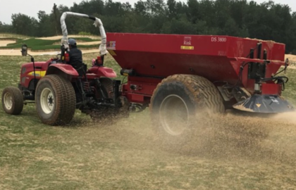 sand spreader - planting equipment